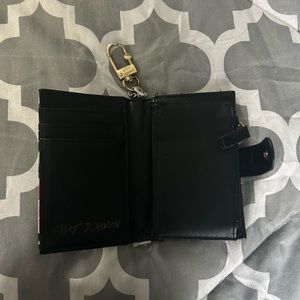 Betsy Johnson Mini Floral Wallet